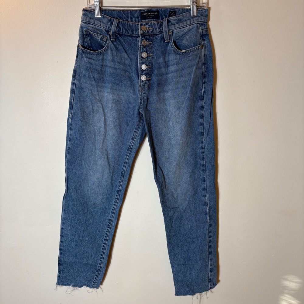 Lucky Brand Denim Button Fly Ankle Jeans Size‎ 27